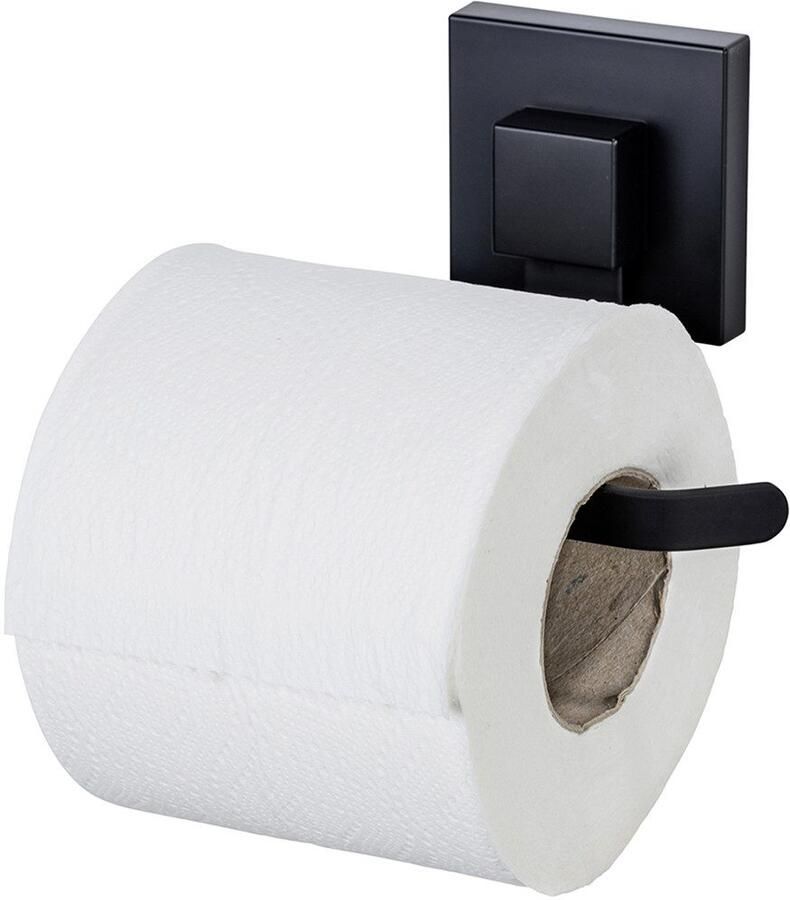 Wenko Toiletrolhouder Vacuum-Loc model Quadro van edelstaal bevestigen zonder boren - Foto 3