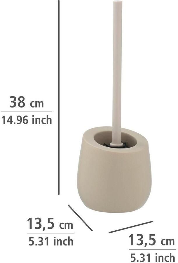 Wenko Toiletset Badi Keramiek (1 stuk)