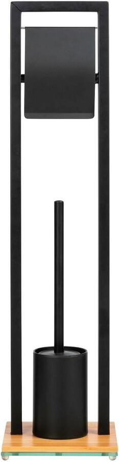 Wenko Toiletset Bambusa Borstelhouder van bamboe - Foto 3