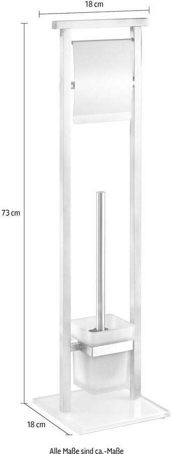 Wenko Toiletset Debar Staand toilet-set