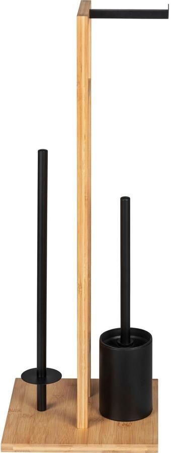 Wenko Toiletset Rivalta Allegre van rotan en bamboe - Foto 9