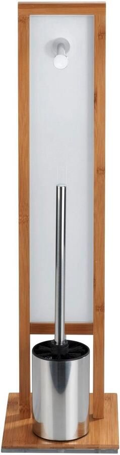 Wenko Toiletset Rivalta geïntegreerde toiletrolhouder en toiletborstelhouder (1 stuk) - Foto 8