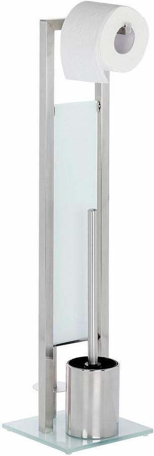 Wenko Toiletset Rivalta geïntegreerde toiletrolhouder en toiletborstelhouder - Foto 8