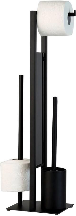 Wenko Toiletset Rivalta geïntegreerde toiletrolhouder en toiletborstelhouder - Foto 4