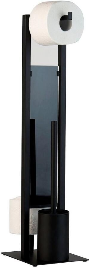 Wenko Toiletset Rivalta geïntegreerde toiletrolhouder en toiletborstelhouder - Foto 6