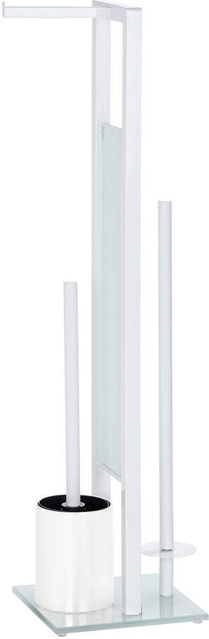 Wenko Toiletset Rivalta geïntegreerde toiletrolhouder en toiletborstelhouder - Foto 8