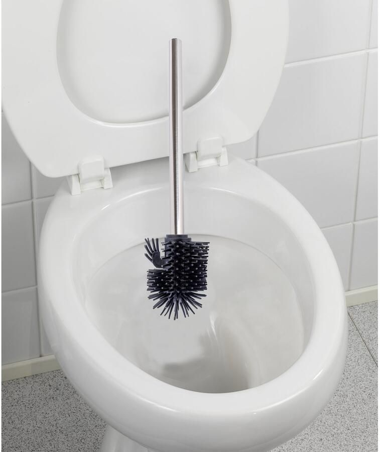 Wenko Toiletset Ruimtebesparend wonder met houder voor reserverollen en vochtige doekjes - Foto 5