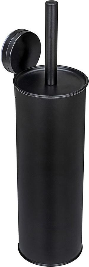 Wenko Toiletset Static-Loc Modell Plus Pavia gesloten wc-borstelhouder voor wandmontage zonder boren - Foto 5