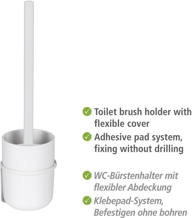 Wenko Toiletset Turbo-Loc Carpino wit bevestigen zonder boren - Foto 6