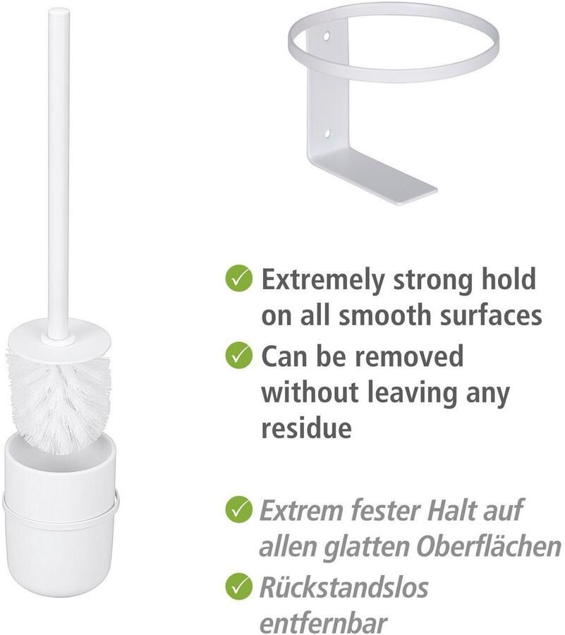 Wenko Toiletset Turbo-Loc Carpino wit bevestigen zonder boren - Foto 5