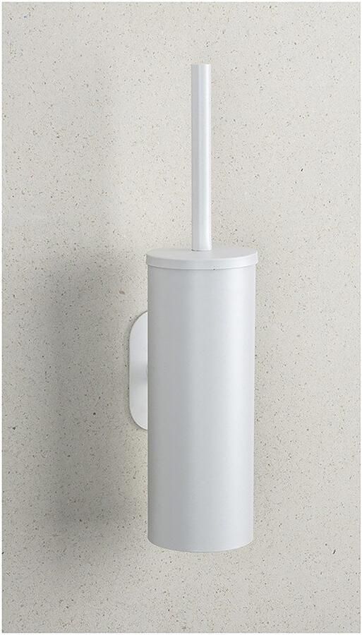 Wenko Toiletset Turbo-Loc model Orea met toiletborstel wandbevestiging zonder boren roestvrij staal - Foto 3