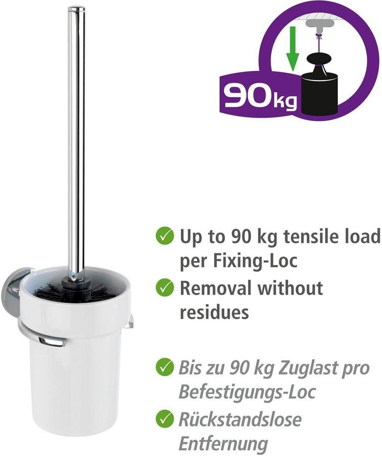 Wenko Toiletset UV-Loc Isera bevestigen zonder boren met uv-loc - Foto 7