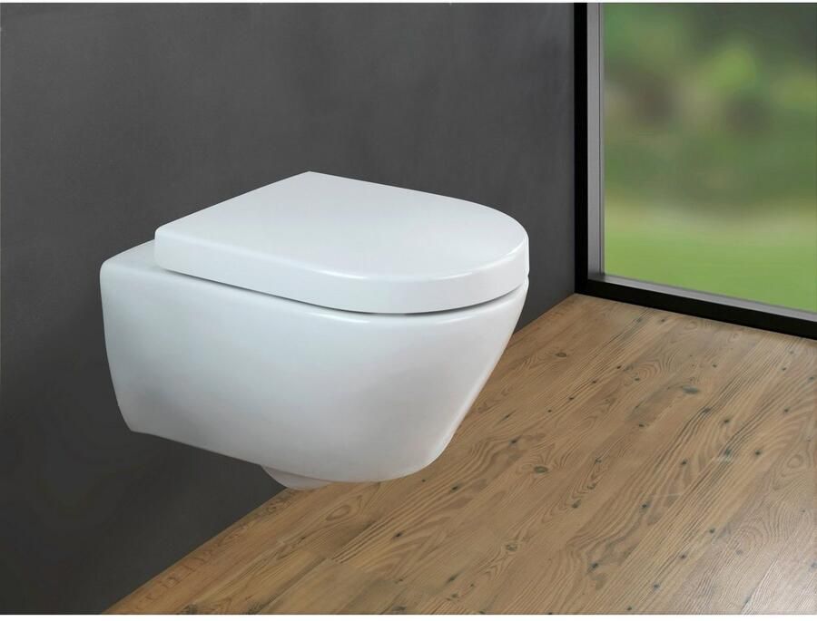 Wenko Toiletzitting Exclusive nr. 4 van duroplast met soft-closemechanisme (1 stuk) - Foto 3