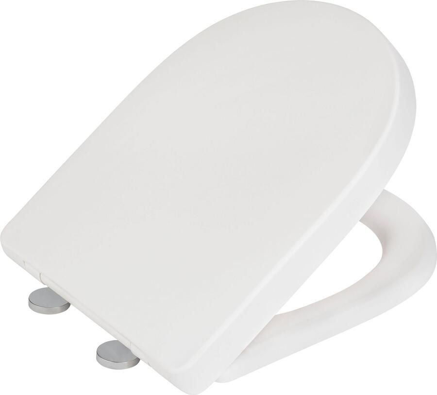 Wenko Toiletzitting Exclusive nr. 4 wit mat van antibacterieel duroplast - Foto 2