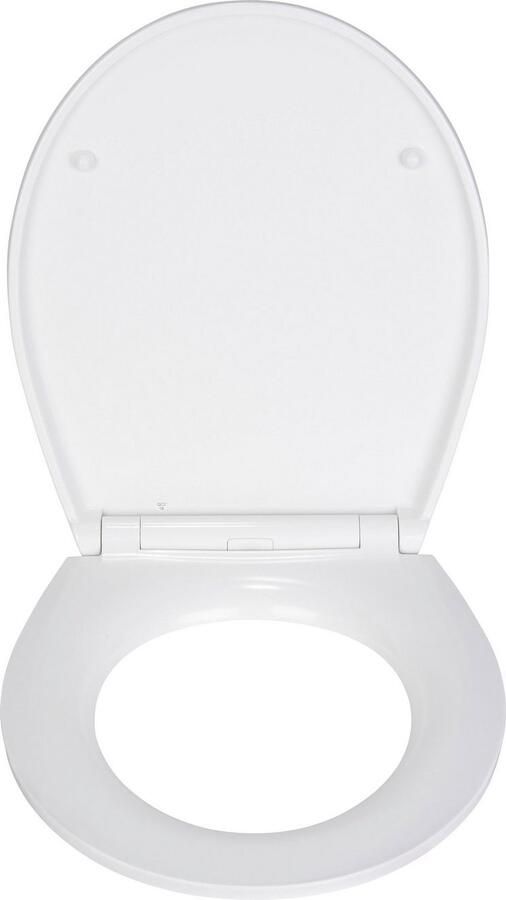 Wenko Toiletzitting Big Leaves met reliëf van antibacteriële duroplast - Foto 8