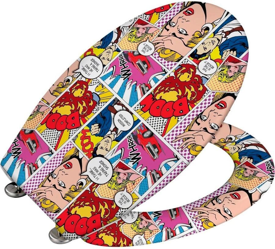 Home24 Premium wc bril Pop Art WENKO - Foto 2
