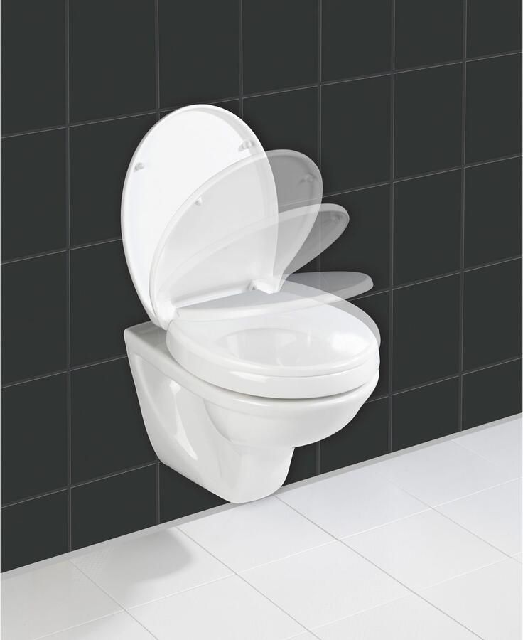 Wenko Toiletzitting Secura Comfort met zitverhoging en softclosemechanisme - Foto 6