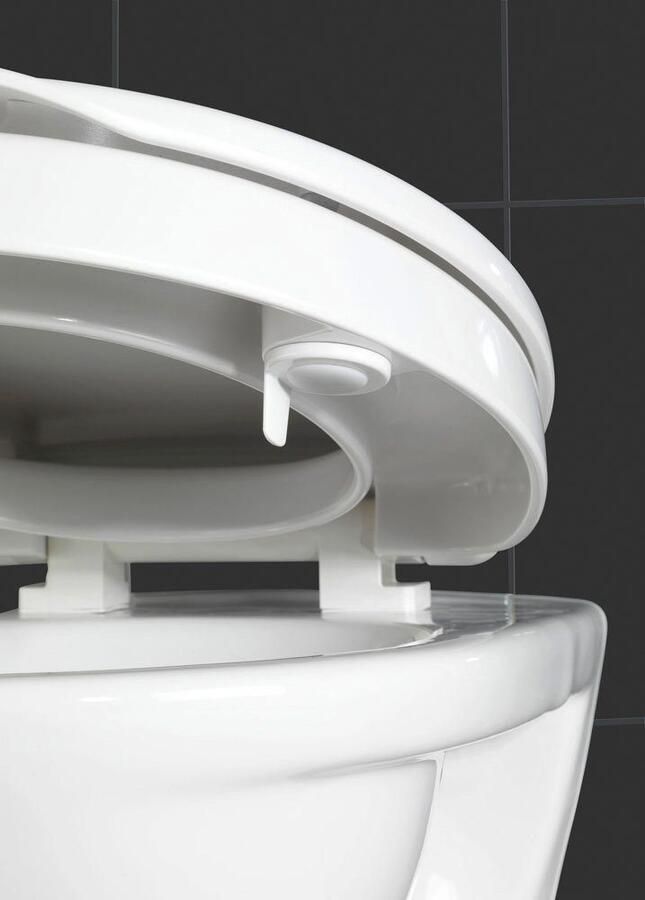 Wenko Toiletzitting Secura Comfort met zitverhoging en softclosemechanisme - Foto 9