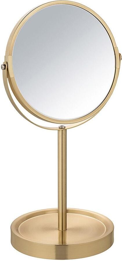 Wenko Verticale spiegel Modell Alata Cosmetic mirror met sieradenhouder 1x en 3x vergroting Ø17 - Foto 2