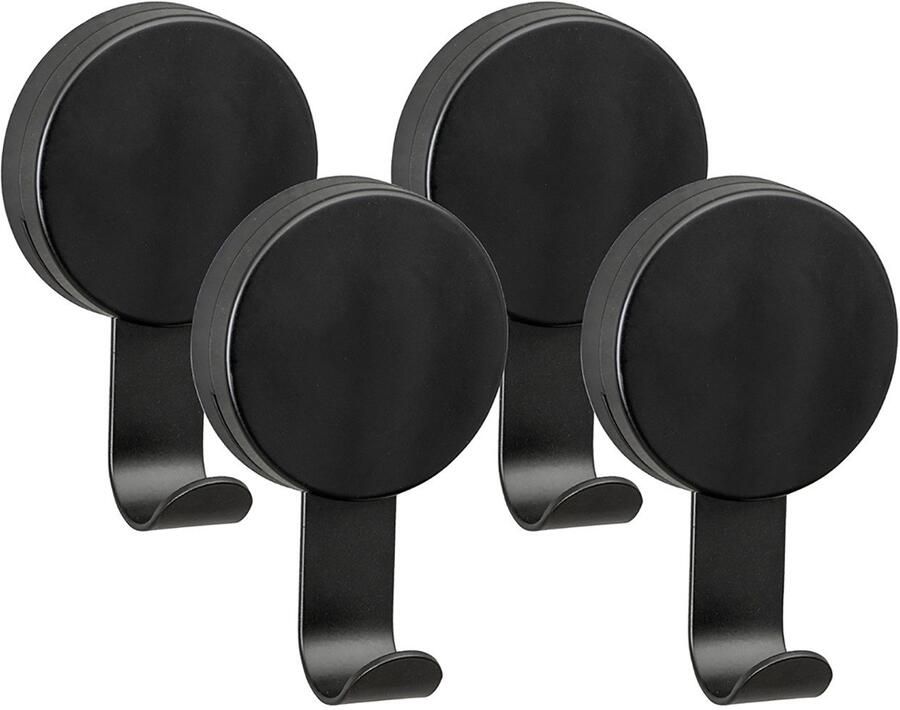 Wenko Wandhaak Static-Loc Plus Modell Pavia voor badkamer keuken en huishouden bevestigen zonder boren (set 4 stuks) - Foto 6