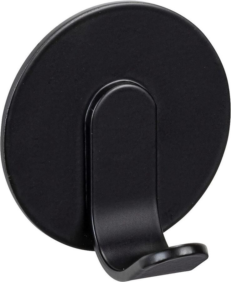 Wenko Wandhaak Turbo-Loc model Uno Bivio Plakhaak van aluminium voor badkamer en gasten-WC bevestiging zonder boren (set 3 stuks) - Foto 4