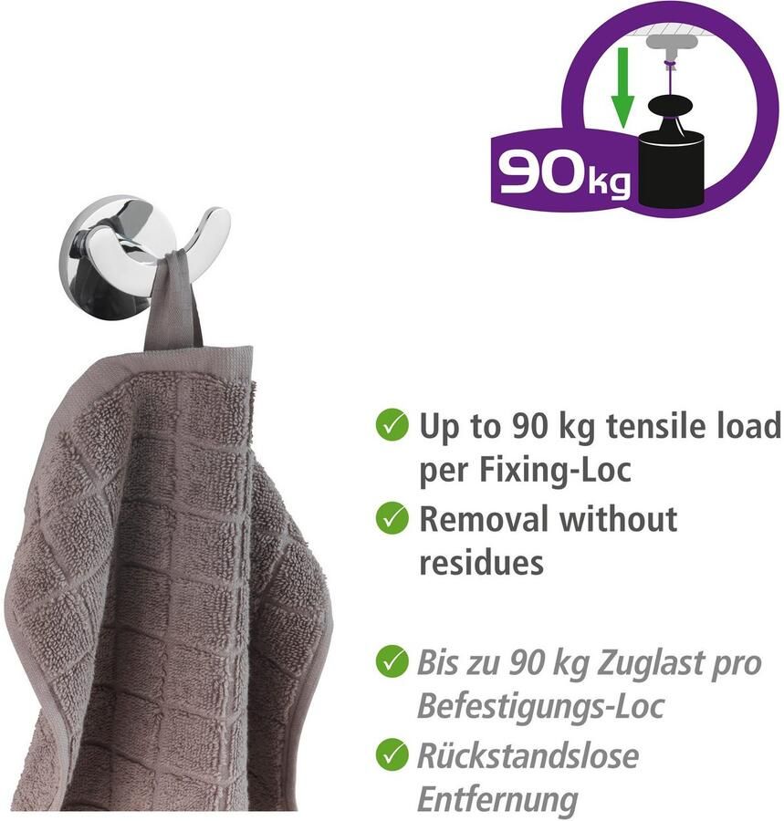 Wenko Wandhaak UV-Loc Isera - Foto 6