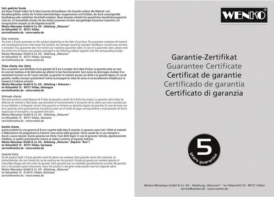 Home24 Douchebakje Vacuum Loc Quadro WENKO - Foto 8