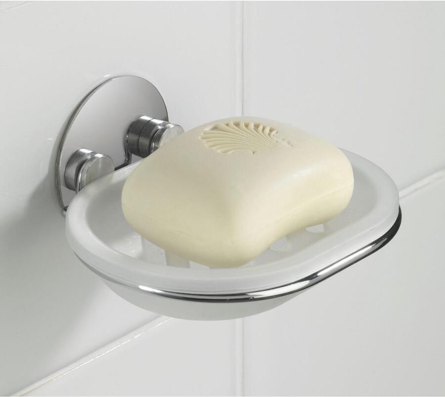 Wenko Zeepbakje Turbo-Loc Bevestigen zonder boren (set) - Foto 4