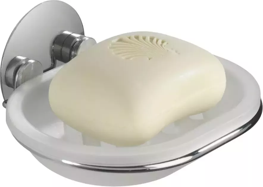 Wenko Zeepbakje Turbo-Loc Bevestigen zonder boren (set) - Foto 5