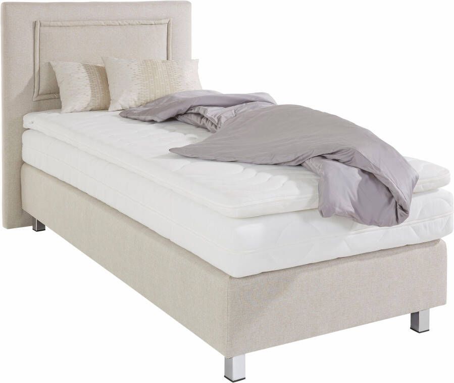 Westfalia Polsterbetten Boxspring incl. topmatras van koudschuim en sierkussen