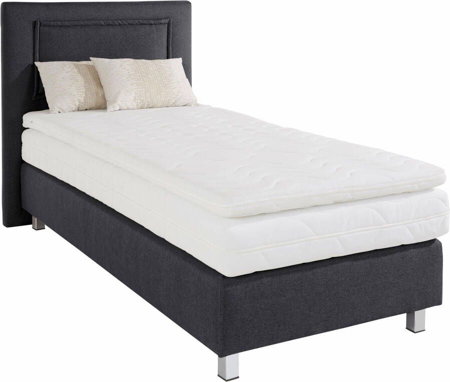 Westfalia Polsterbetten Boxspring incl. topmatras van koudschuim en sierkussen