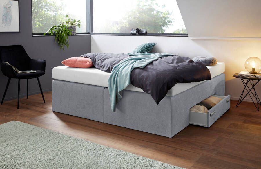 Westfalia Polsterbetten Boxspring met geïntegreerde lade vrij plaatsbaar - Foto 9