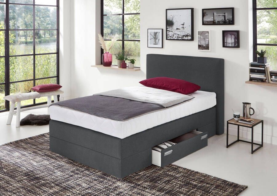 Westfalia Polsterbetten Boxspring met lades en sierkussens - Foto 1