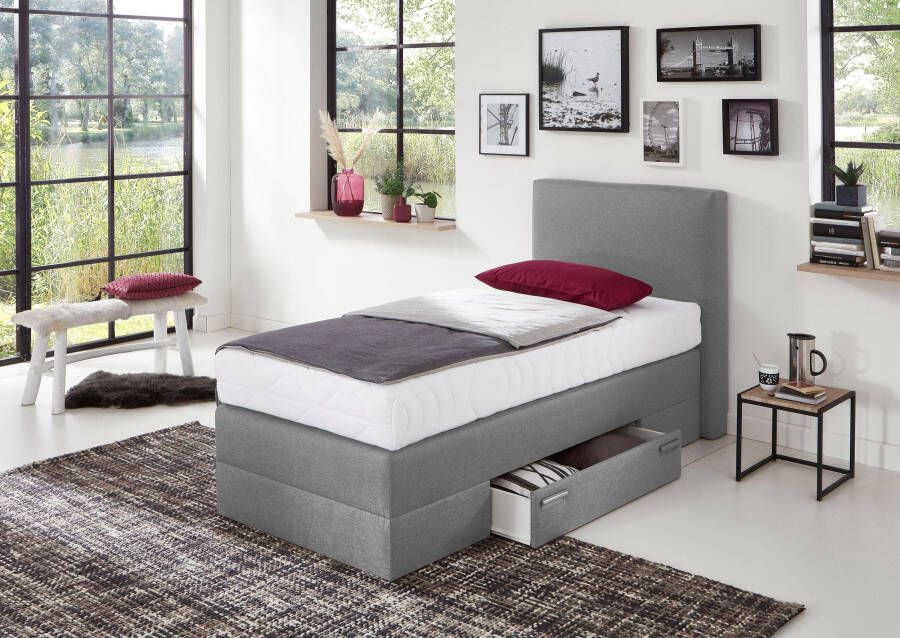 Westfalia Polsterbetten Boxspring met lades en sierkussens - Foto 3