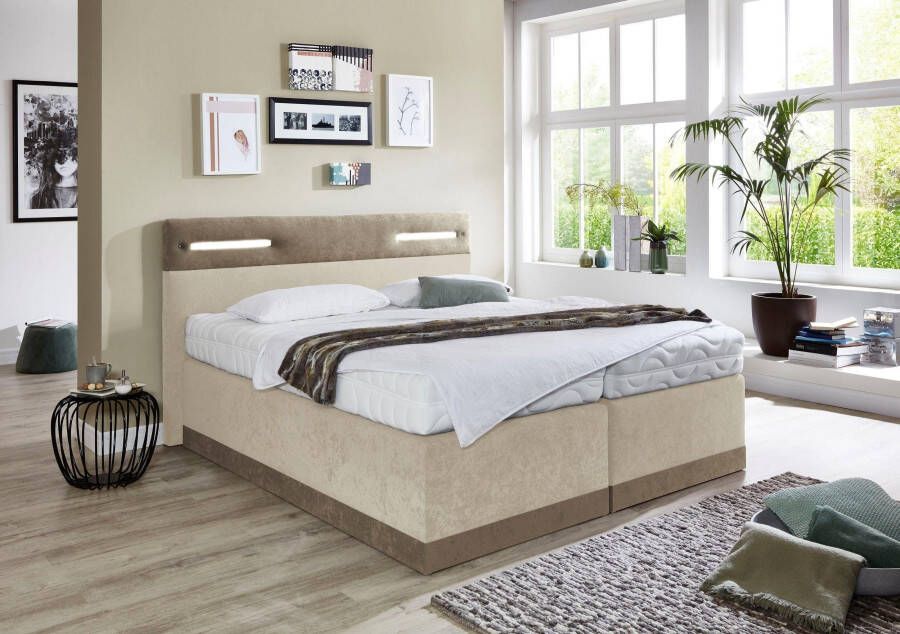Westfalia Polsterbetten Boxspring met ledverlichting - Foto 8