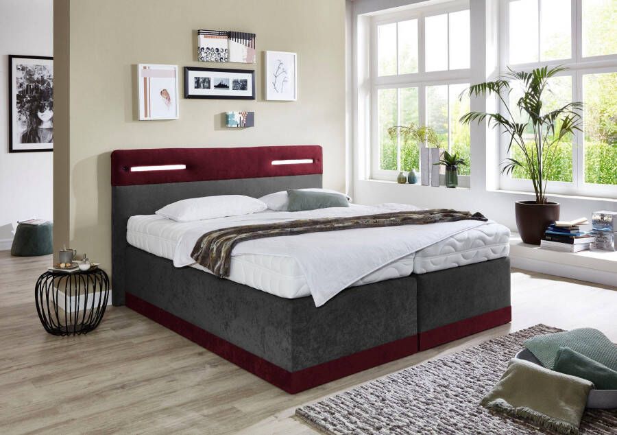 Westfalia Polsterbetten Boxspring met ledverlichting