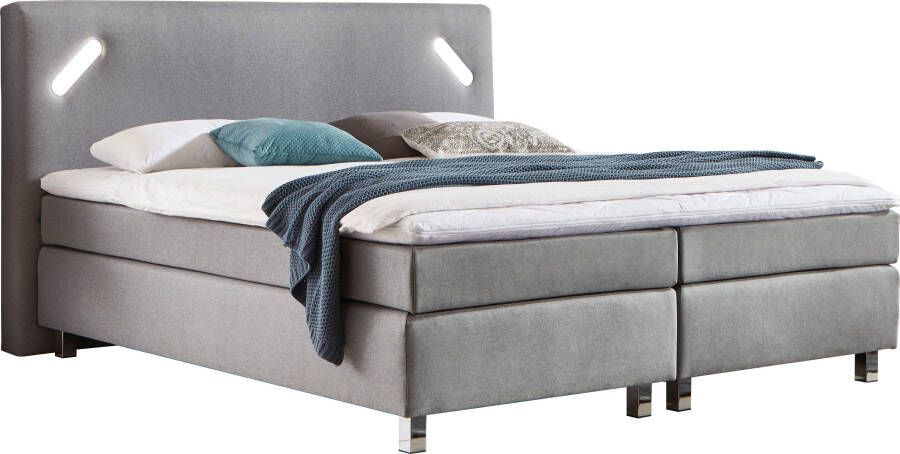 Westfalia Polsterbetten Boxspring met ledverlichting en topmatras - Foto 3