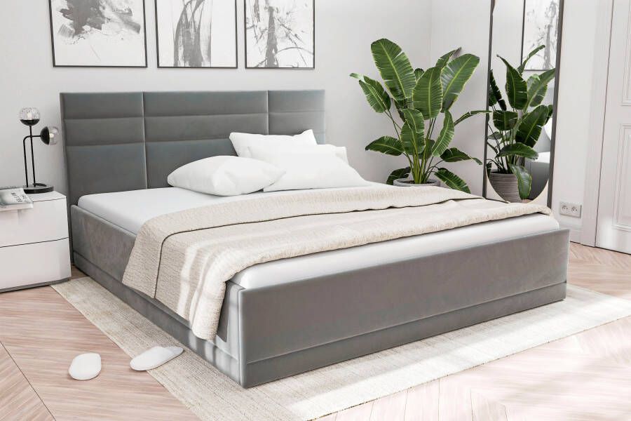 Westfalia Polsterbetten Gestoffeerd bed Praag keuze uit 3 matrastypes met of zonder bedlade - Foto 8