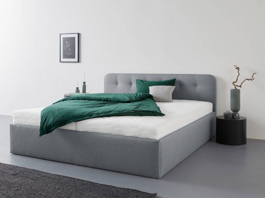 Westfalia Polsterbetten Gestoffeerd bed Rostock ook verkrijgbaar met extra opbergruimte en verstelbare hoofdsteunen - Foto 10