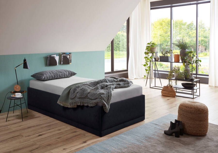 Westfalia Polsterbetten Gestoffeerd bed Texel Comforthoogte met sierkussen bedkist bij uitvoering met matras - Foto 3