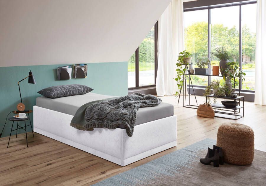 Westfalia Polsterbetten Gestoffeerd bed Texel Standaardhoogte met sierkussen bedkist bij uitvoering met matras - Foto 3