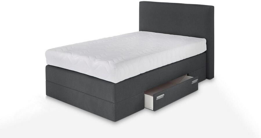 Westfalia Polsterbetten Boxspring met lades en sierkussens