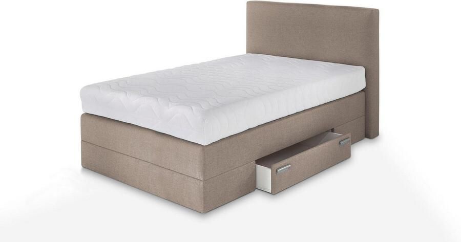 Westfalia Polsterbetten Boxspring met lades en sierkussens
