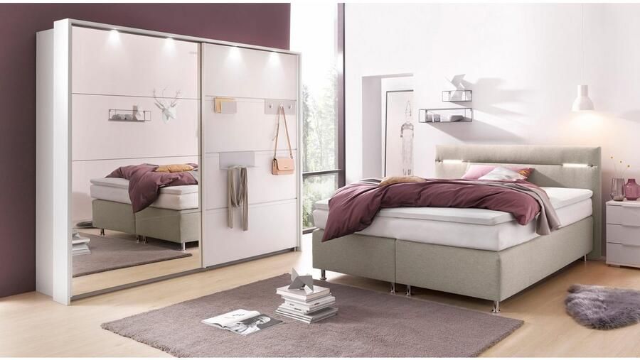 Westfalia Polsterbetten Boxspring naar keuze met ledverlichting - Foto 2