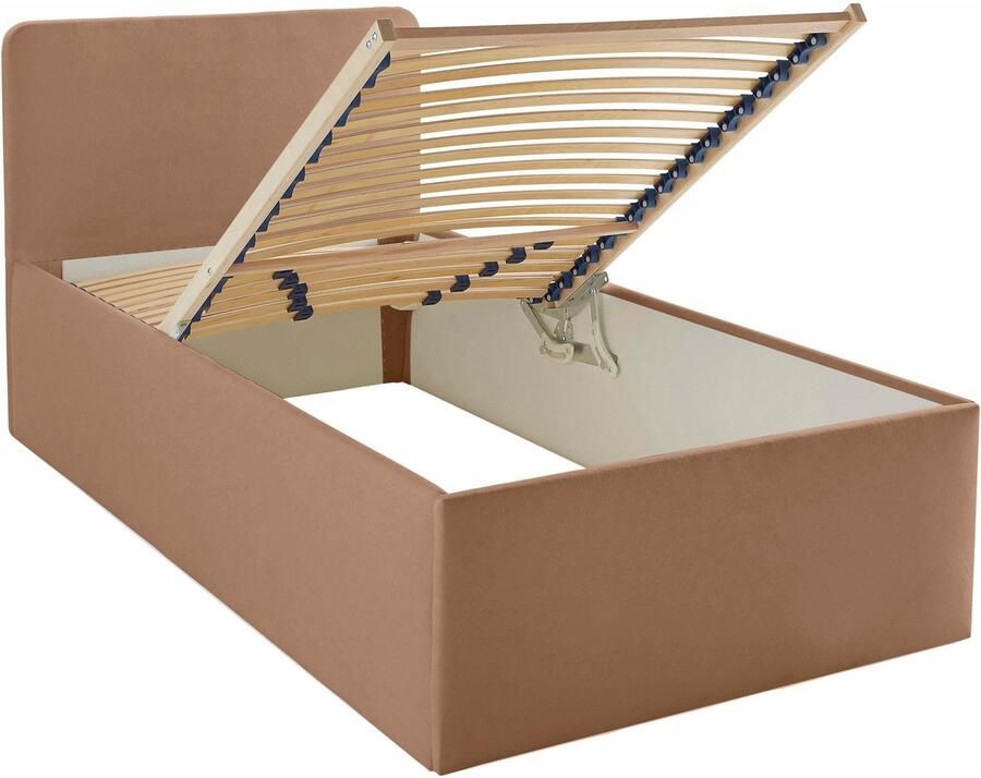 Westfalia Polsterbetten Gestoffeerd bed "Davos" OTTO's keuze! Topseller met bedkist bij uitvoering met matras - Foto 1