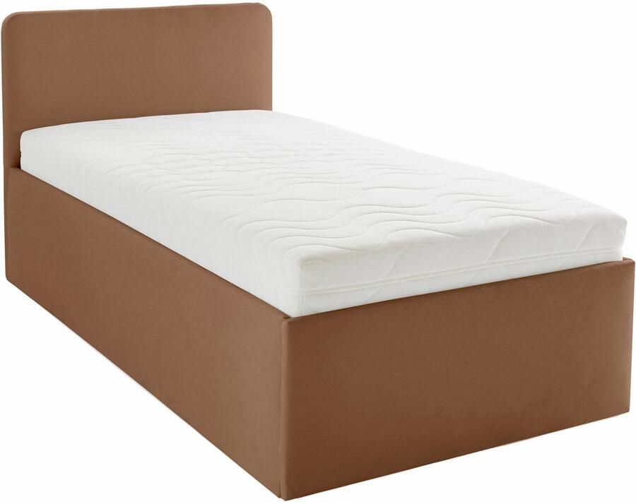 Westfalia Polsterbetten Gestoffeerd bed "Davos" OTTO's keuze! Topseller met bedkist bij uitvoering met matras