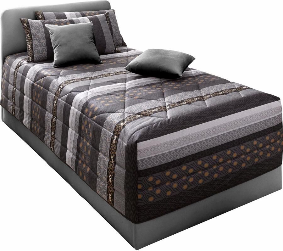 Westfalia Polsterbetten Gestoffeerd bed "Davos" OTTO's keuze! Topseller met bedkist bij uitvoering met matras