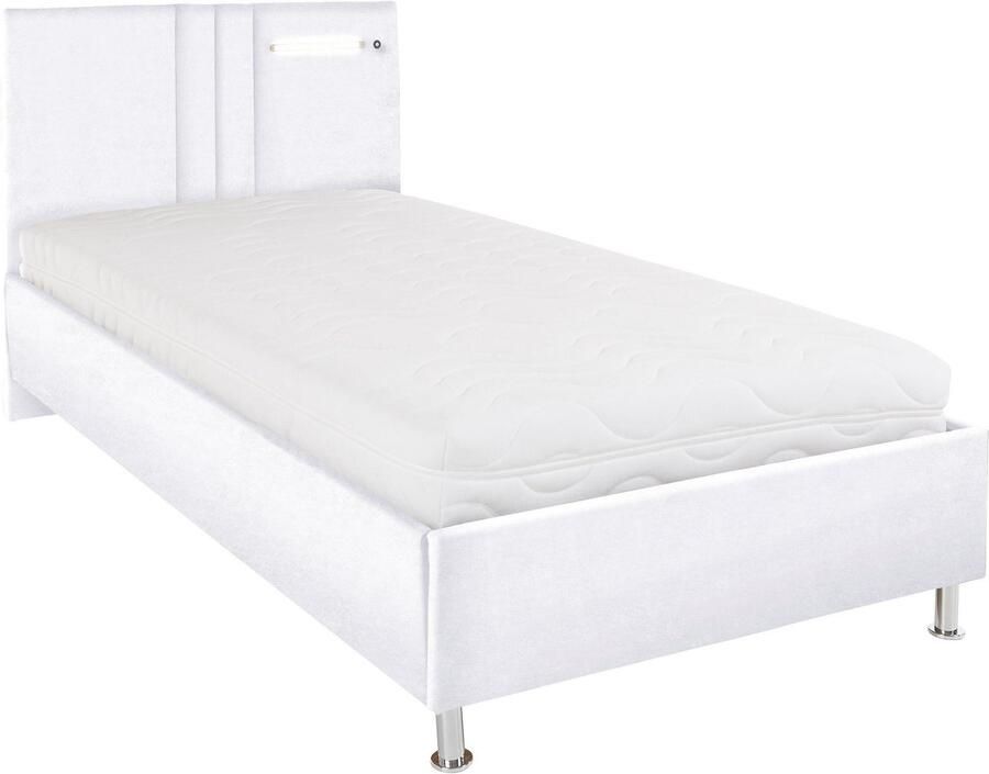 Westfalia Polsterbetten Gestoffeerd bed Elba naar keuze met ledverlichting