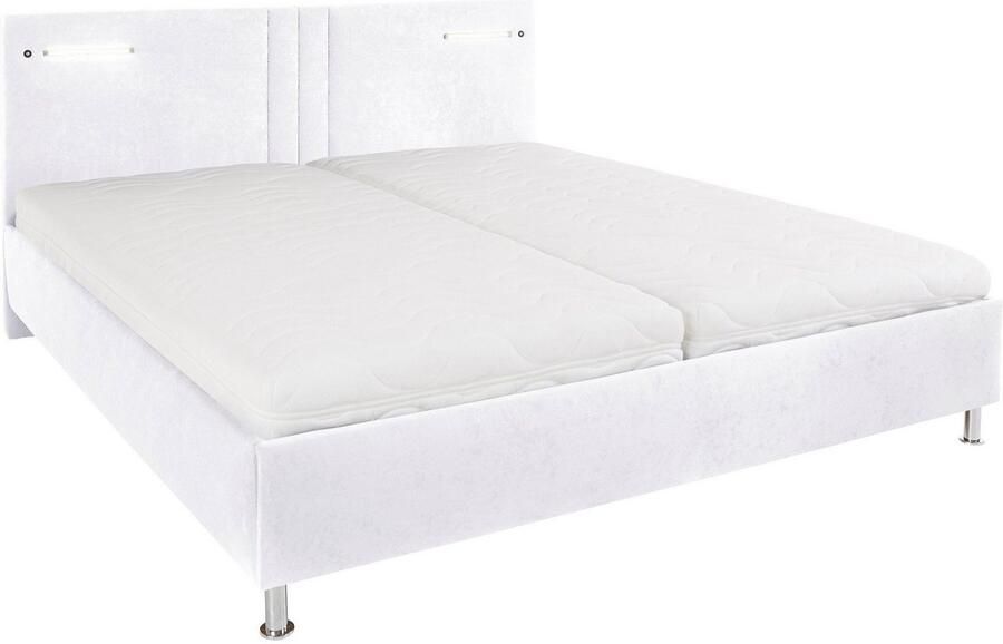 Westfalia Polsterbetten Gestoffeerd bed Elba naar keuze met ledverlichting - Foto 9