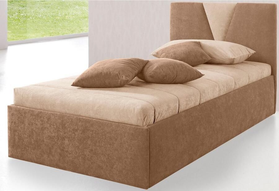 Westfalia Polsterbetten Gestoffeerd bed Malibu met bedkist bij uitvoering met matras - Foto 2